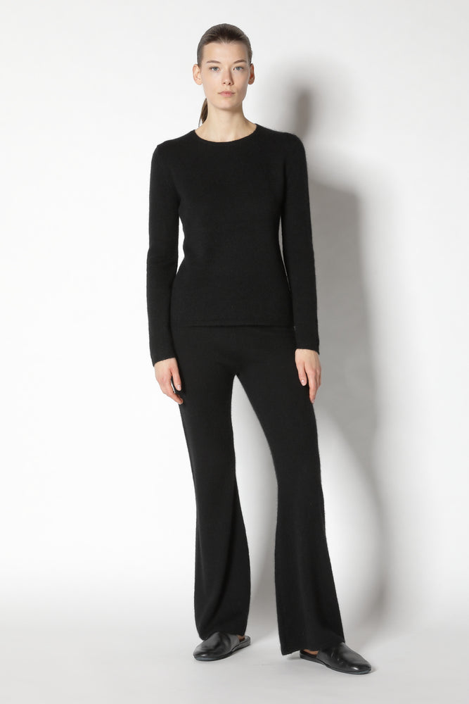 fluffy crewneck jumper