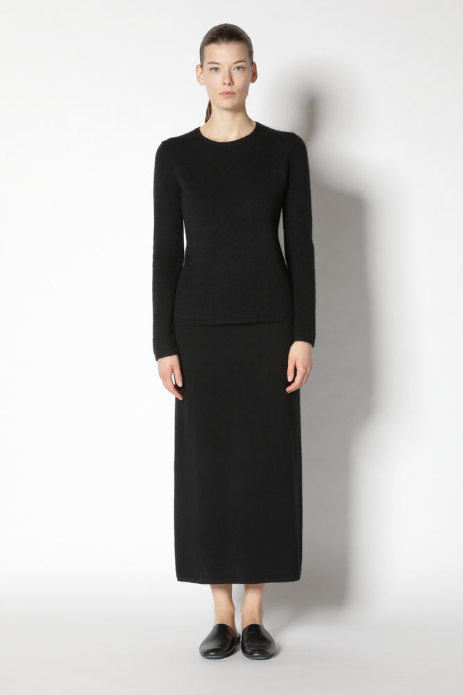 fluffy crewneck jumper