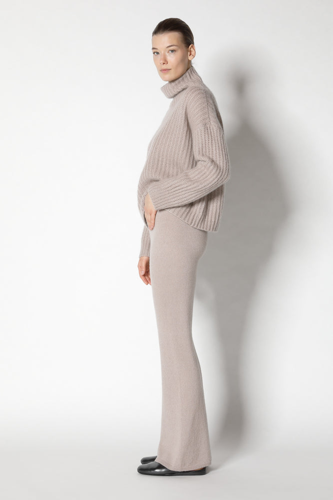 fluffy bell bottom pants