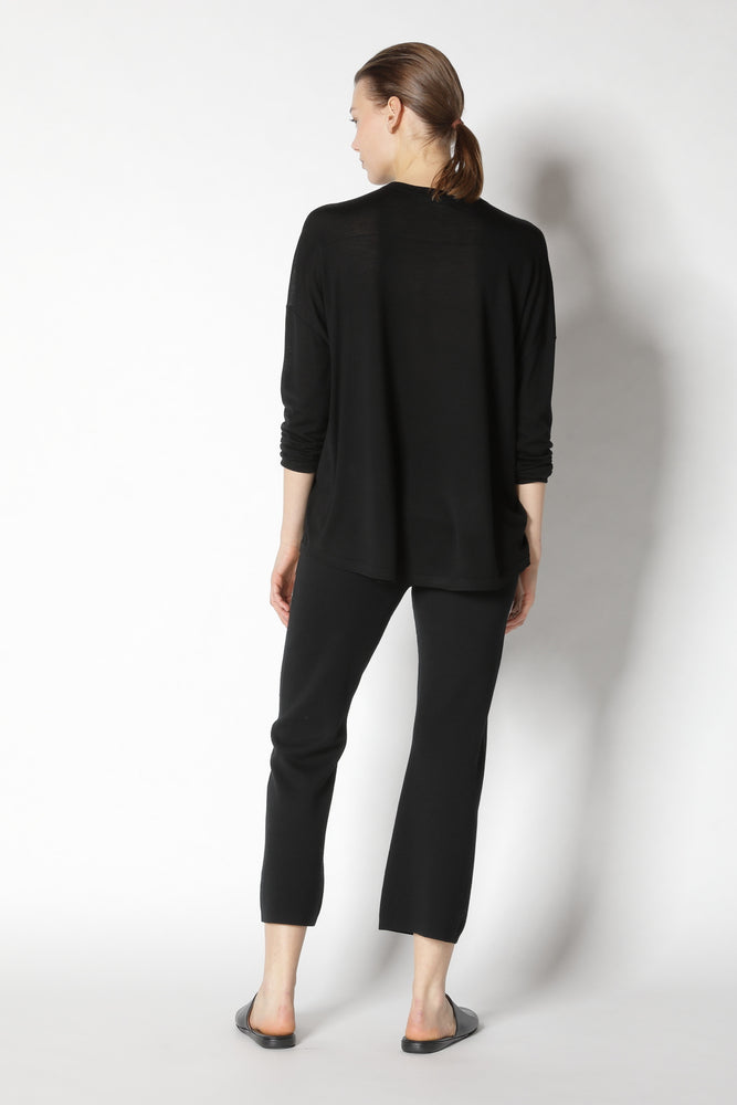 extrafine relaxed crew jumper