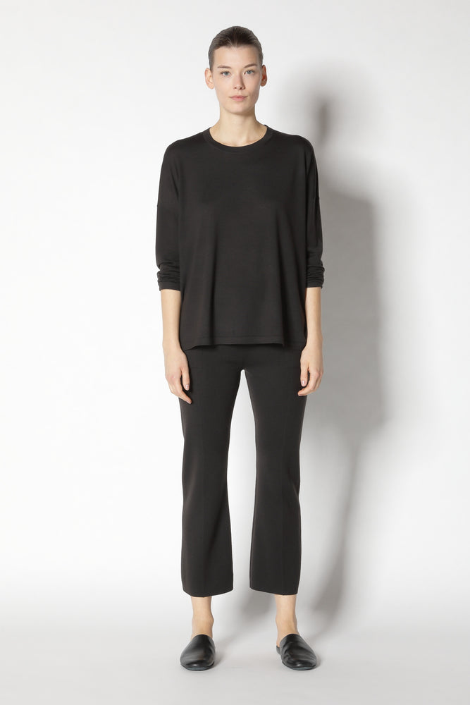 extrafine relaxed crew jumper