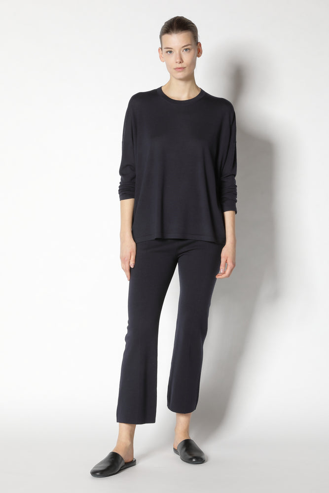 extrafine relaxed crew jumper