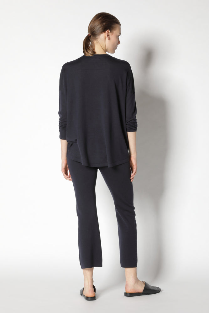 extrafine relaxed crew jumper