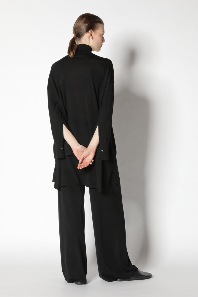 extrafine cape jumper