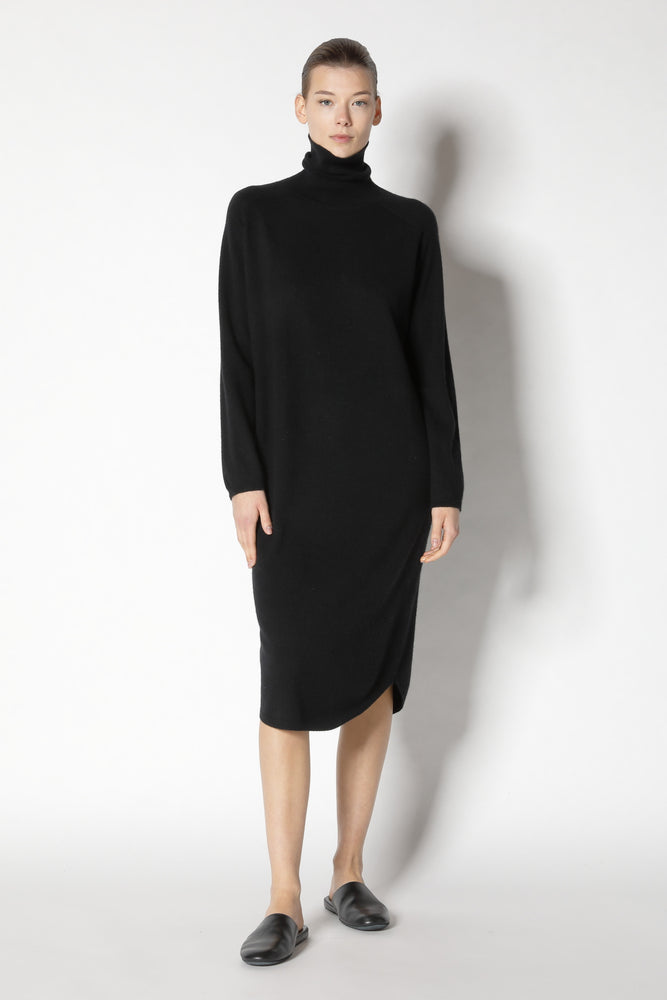 chilly maxi turtle dress