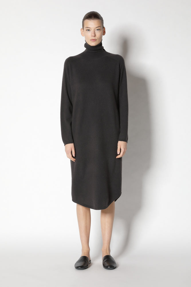 chilly maxi turtle dress