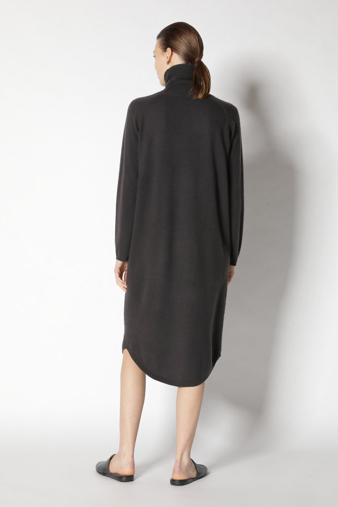 chilly maxi turtle dress