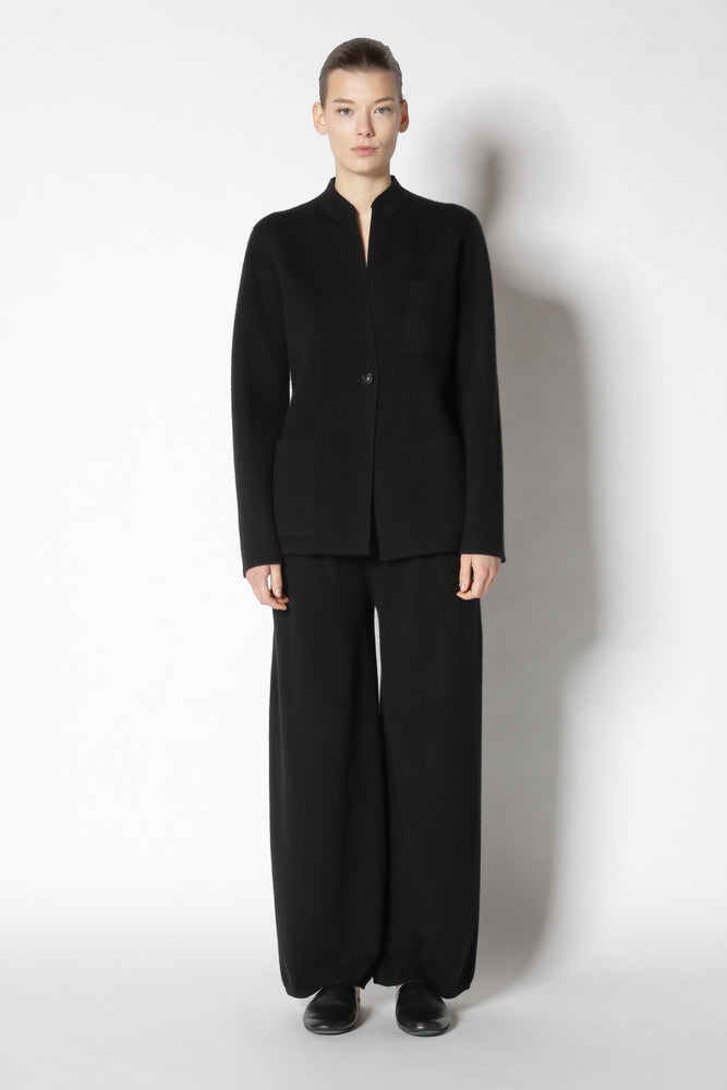 doubleface one button jacket