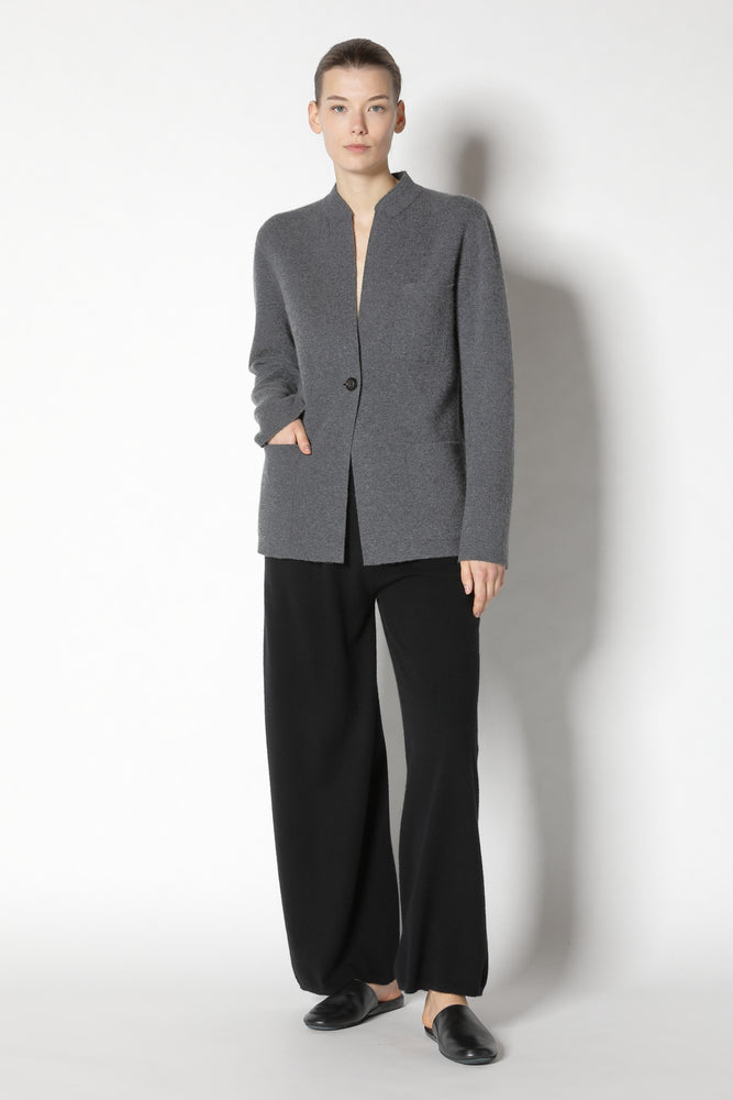 doubleface one button jacket