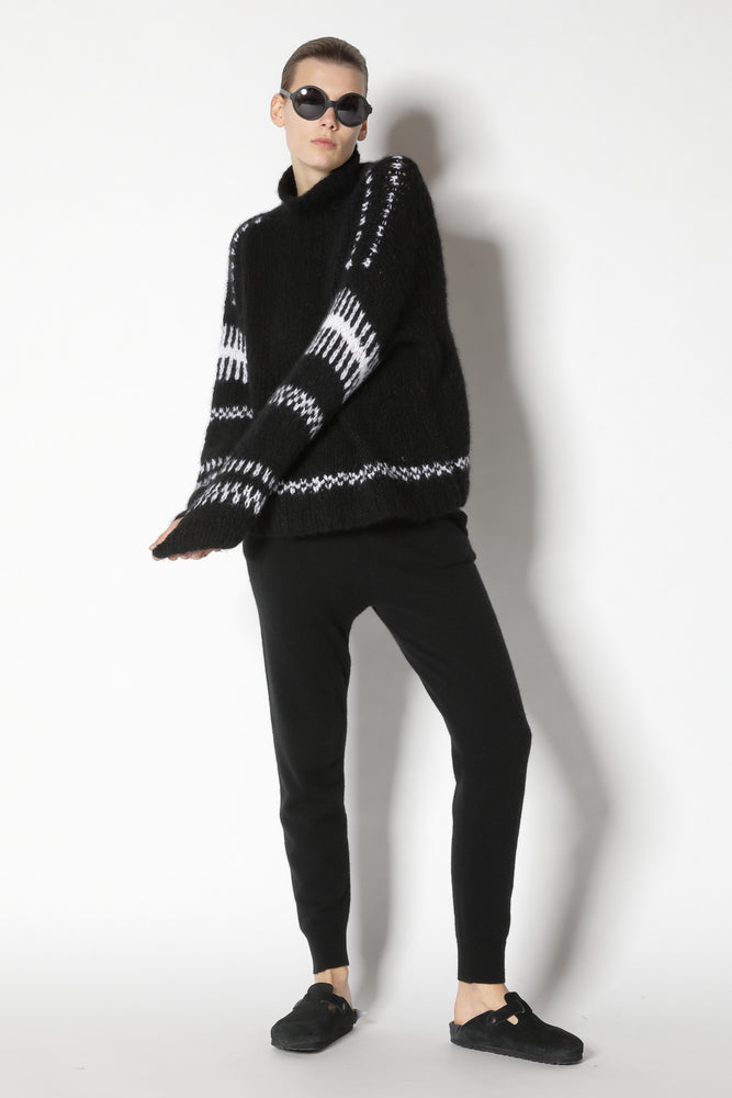 cloudy handknit iceland jumper