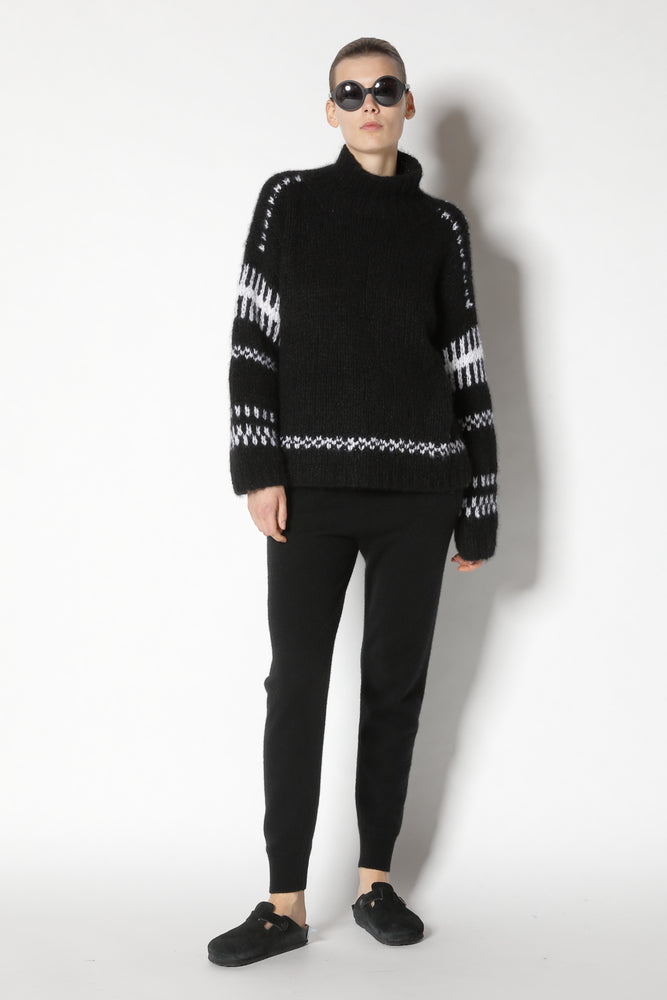 cloudy handknit iceland jumper