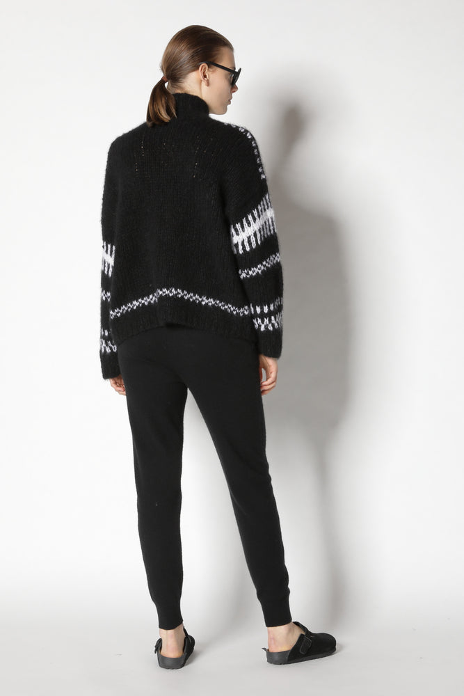 cloudy handknit iceland jumper