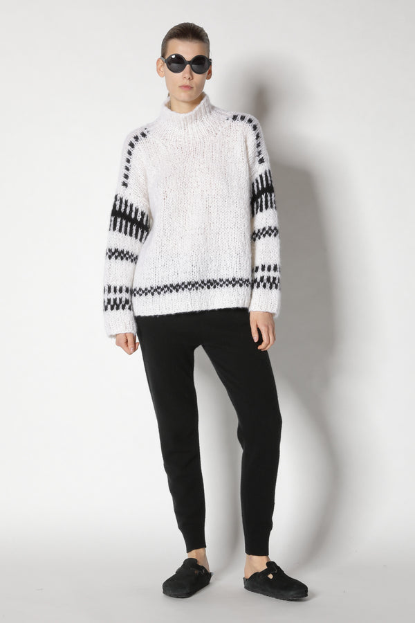 cloudy handknit iceland jumper