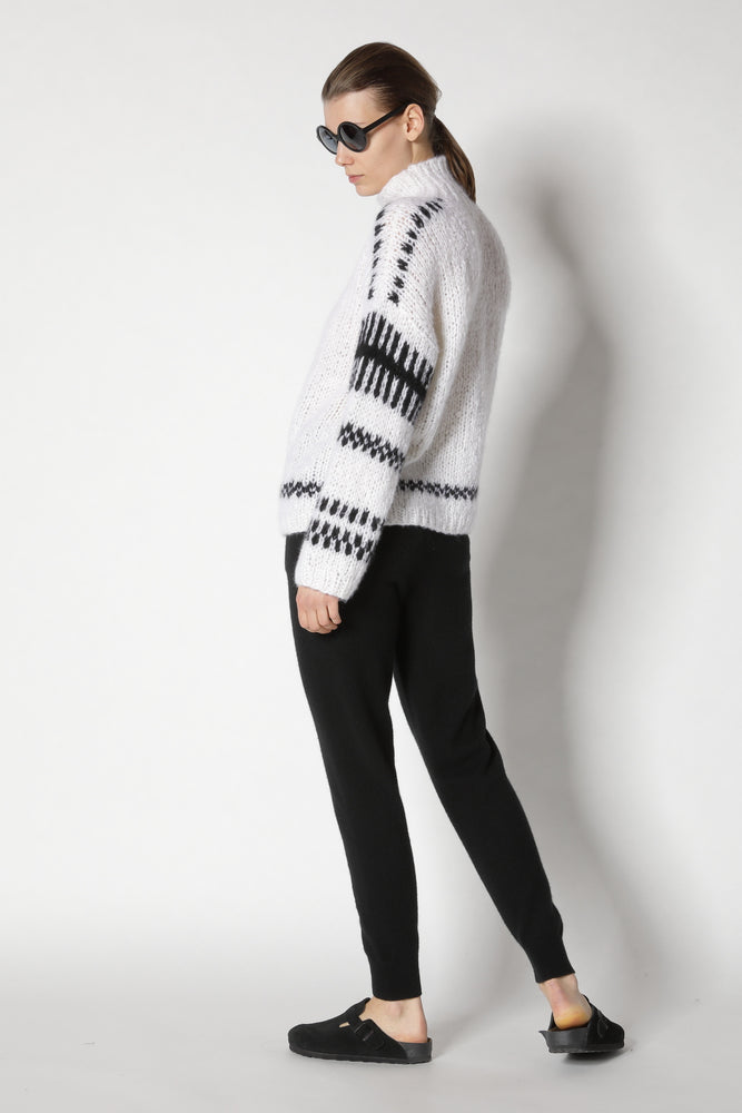 cloudy handknit iceland jumper