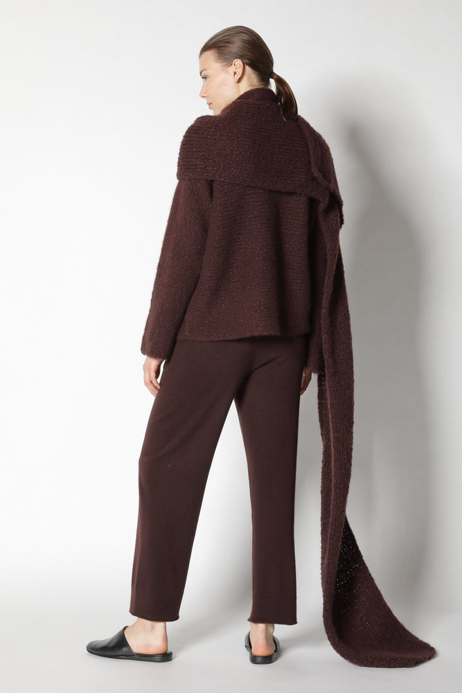 cloudy handknit scarf