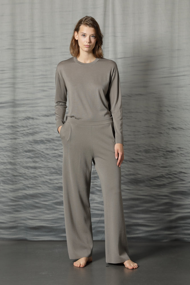 extrafine crew jumper