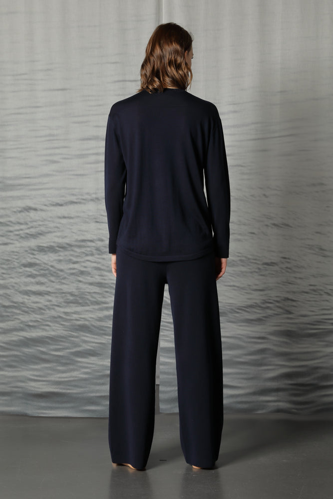 extrafine crew jumper