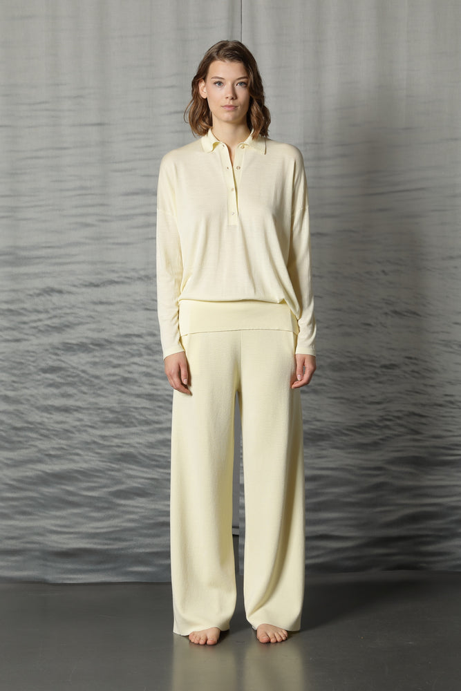 extrafine polo jumper