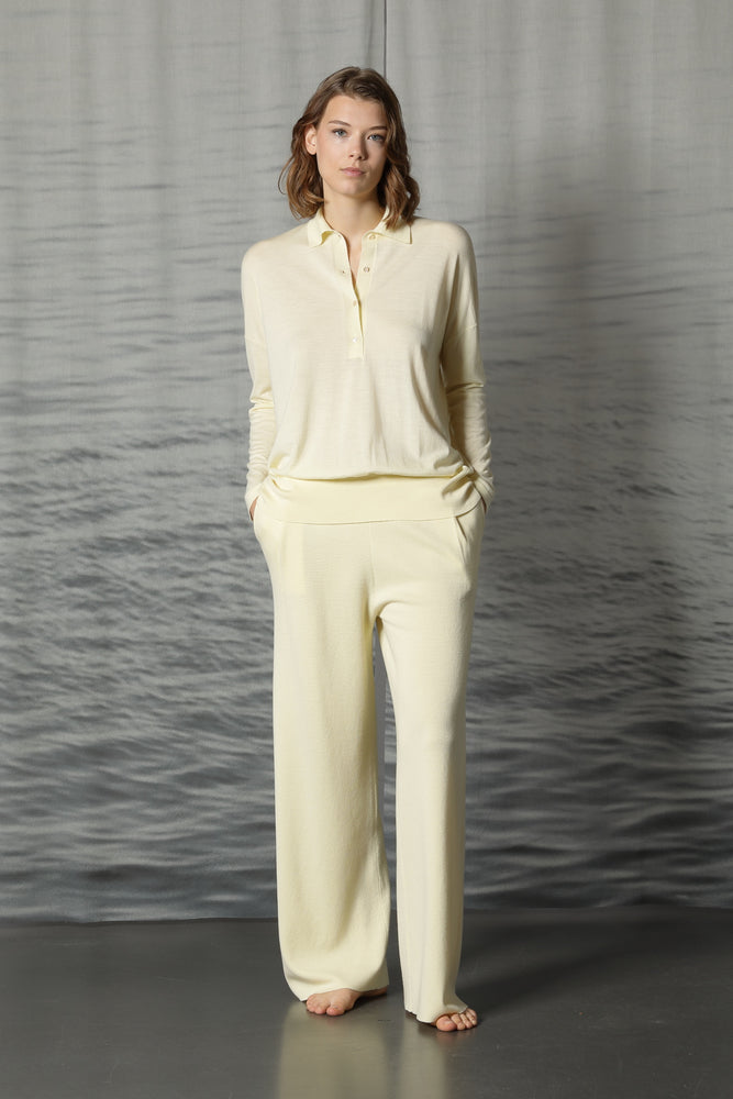 extrafine polo jumper