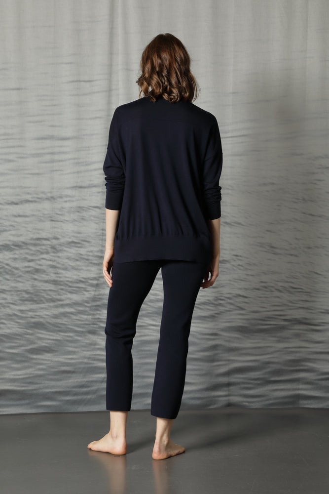 extrafine polo jumper