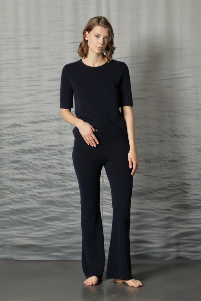 fluffy bell bottom pants