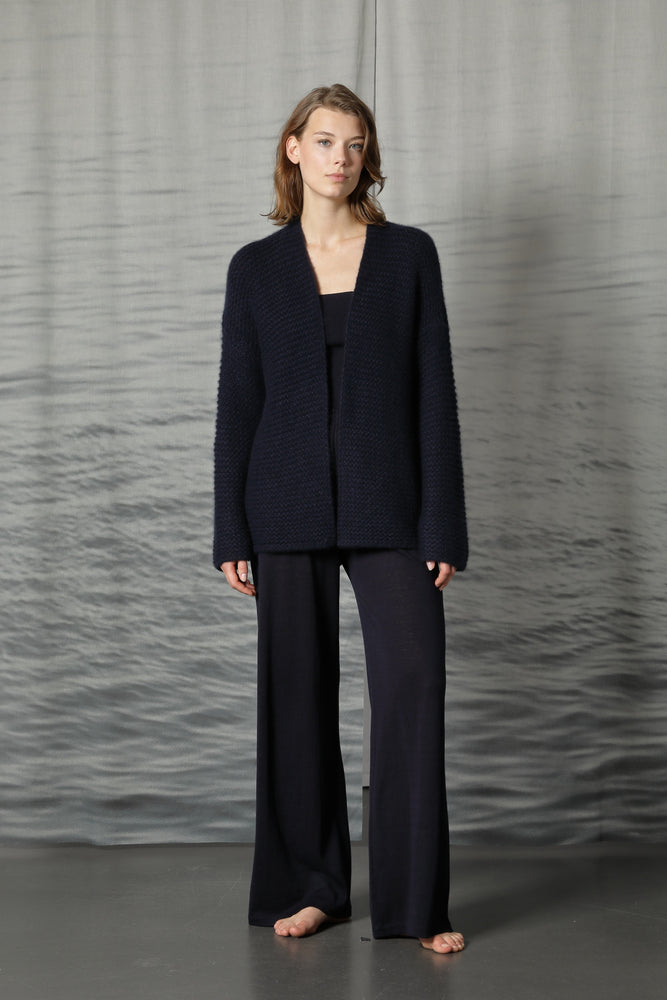 fluffy garter jacket