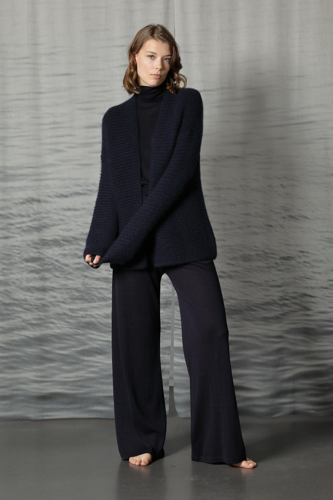 fluffy garter jacket