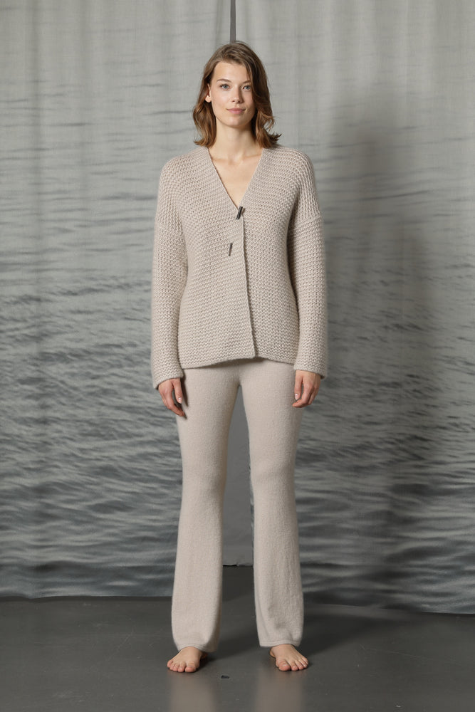 fluffy garter jacket