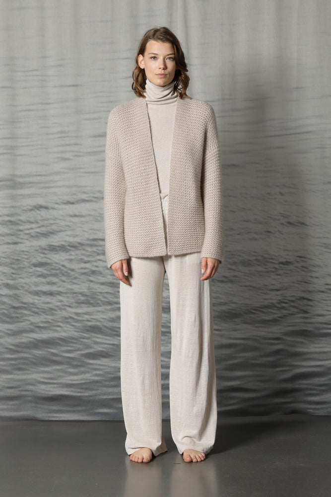 fluffy garter jacket