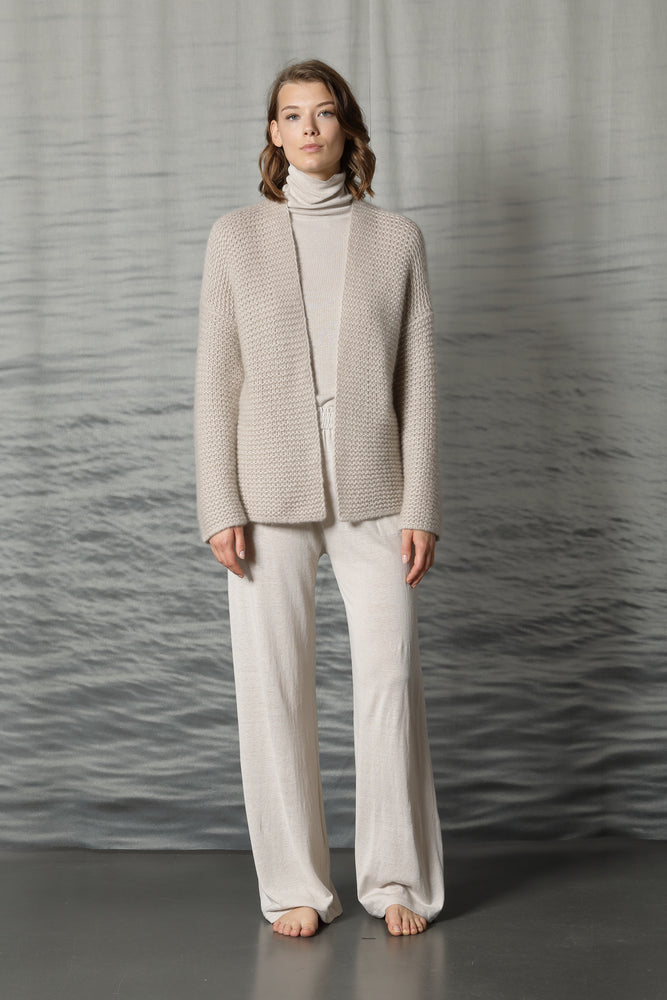 fluffy garter jacket