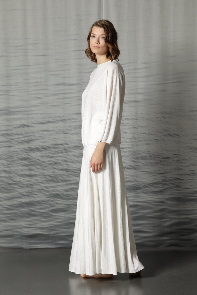 fluid boatneck jumper