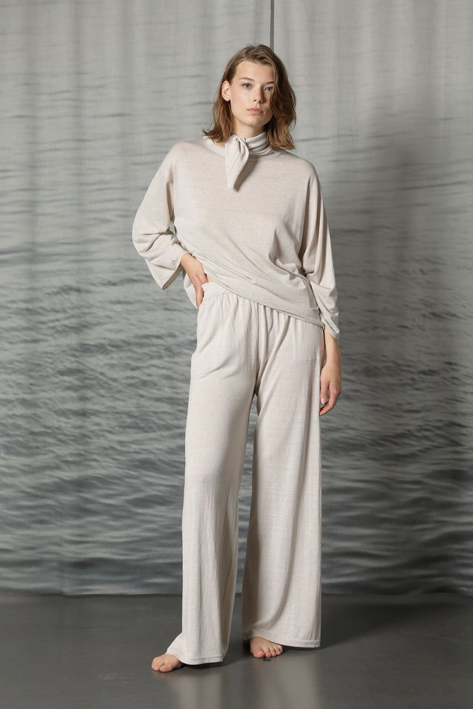 fluid boatneck jumper