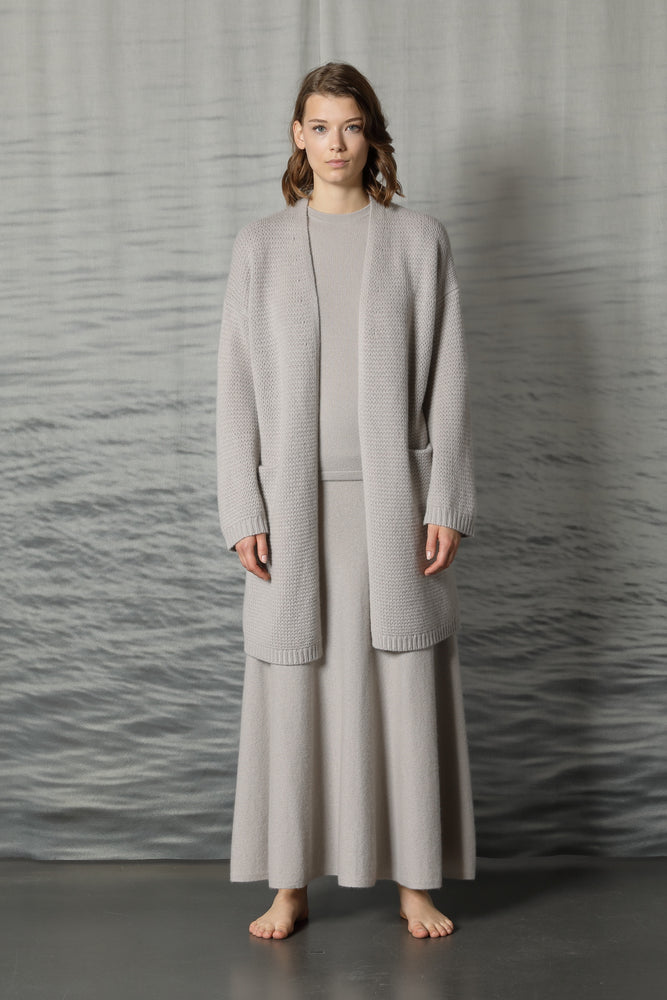 pure airy maxi jacket