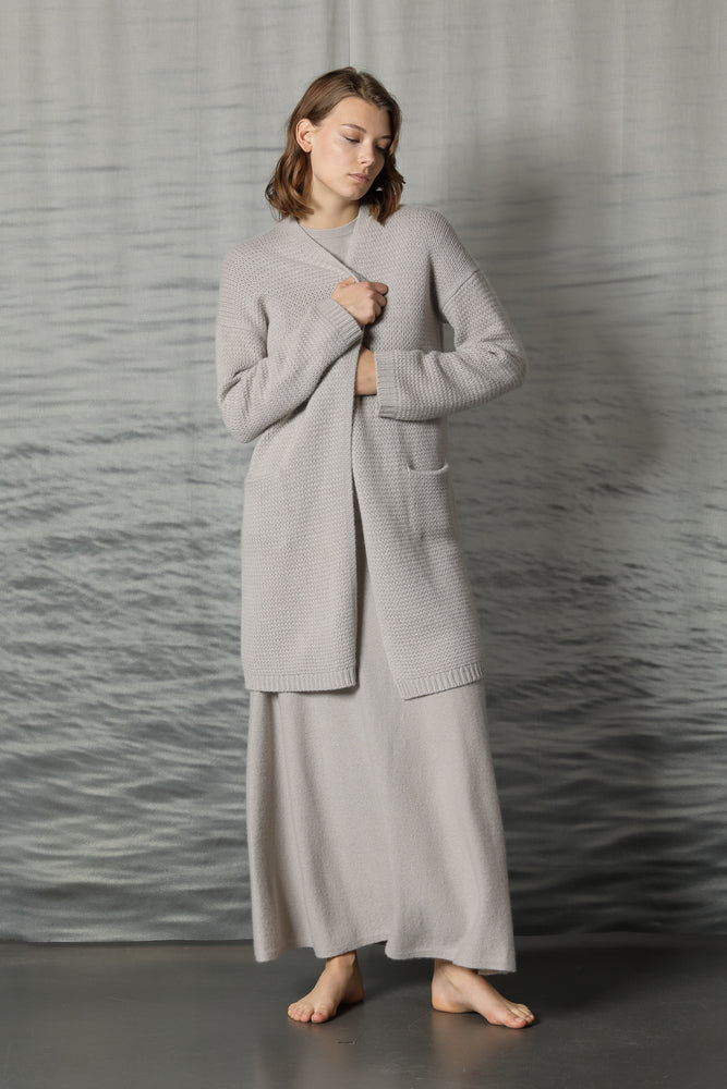 pure airy maxi jacket