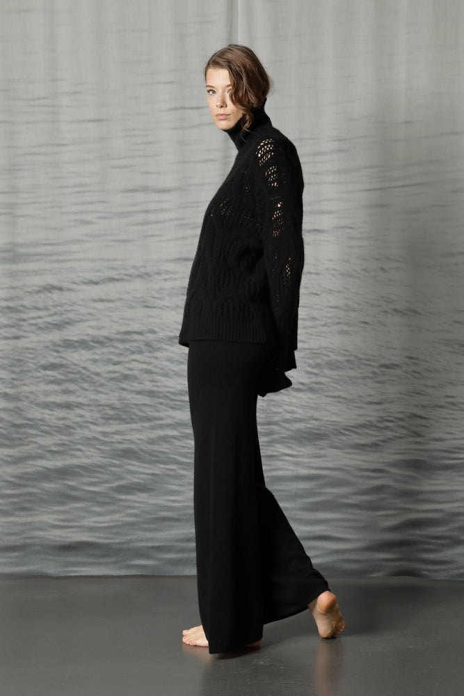 pure cable ajour jumper