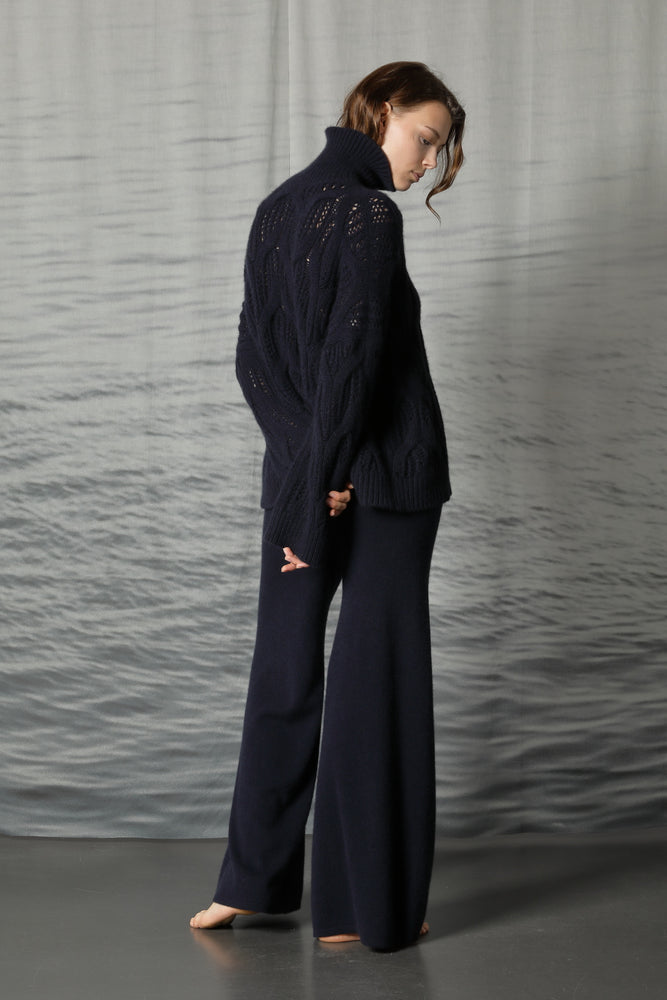 pure cable ajour jumper