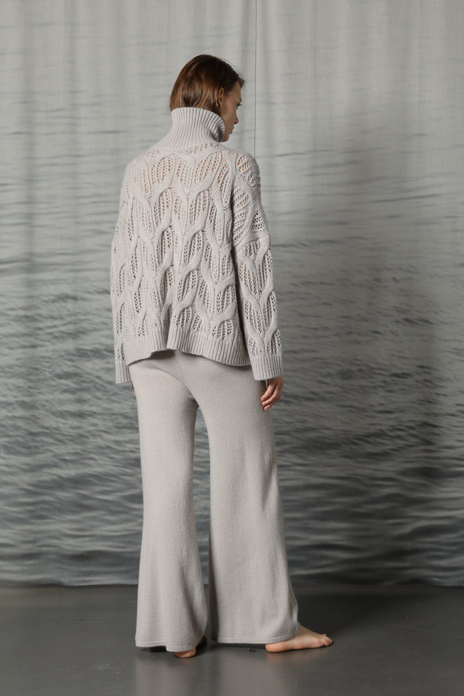 pure cable ajour jumper