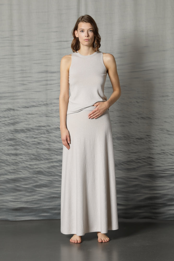 comfy maxi circle skirt