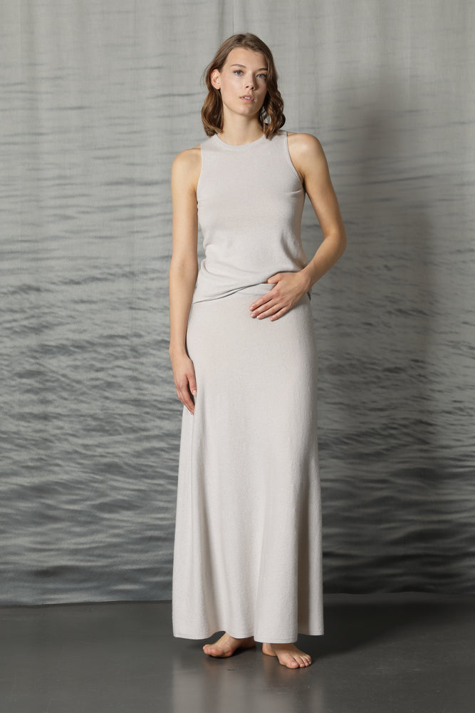 comfy maxi circle skirt