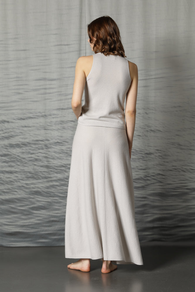 comfy maxi circle skirt