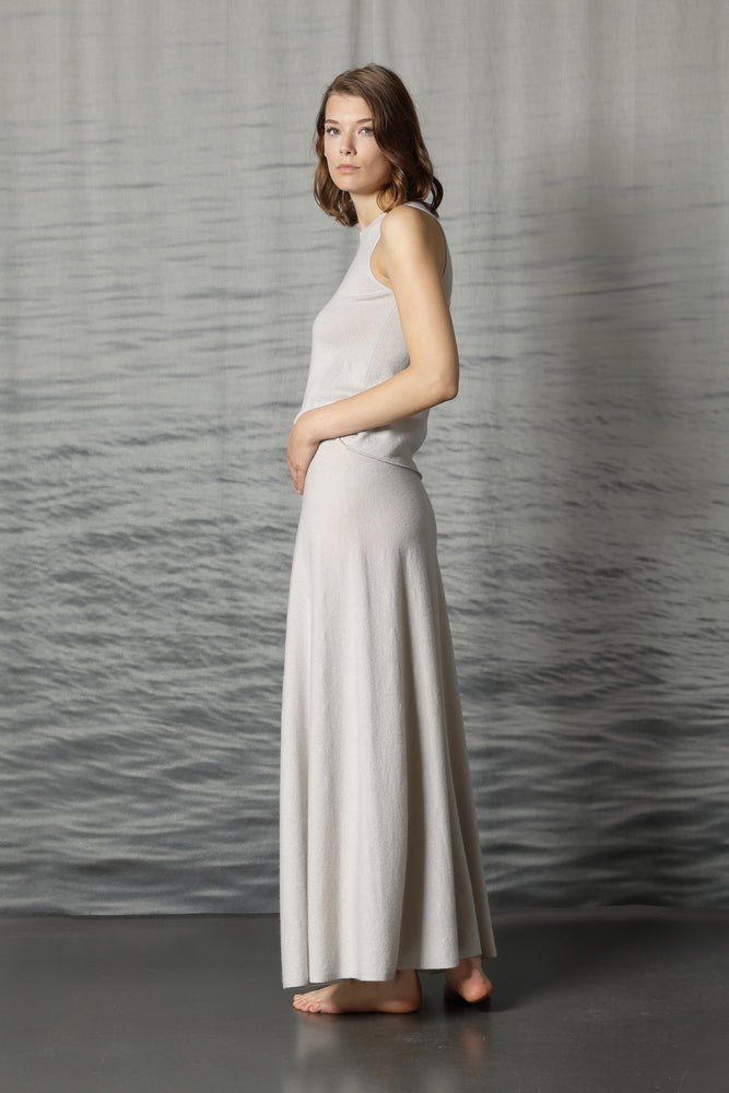 comfy maxi circle skirt