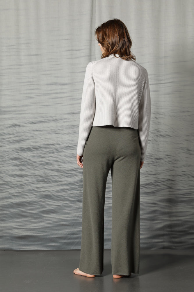 comfy ribbed crew jacket