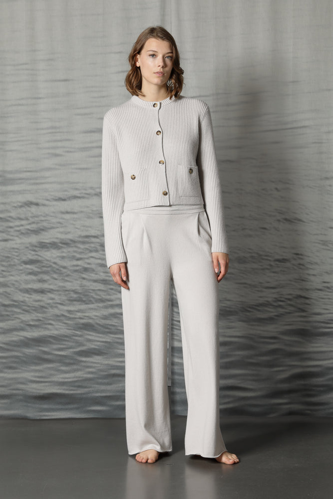 comfy ribbed crew jacket