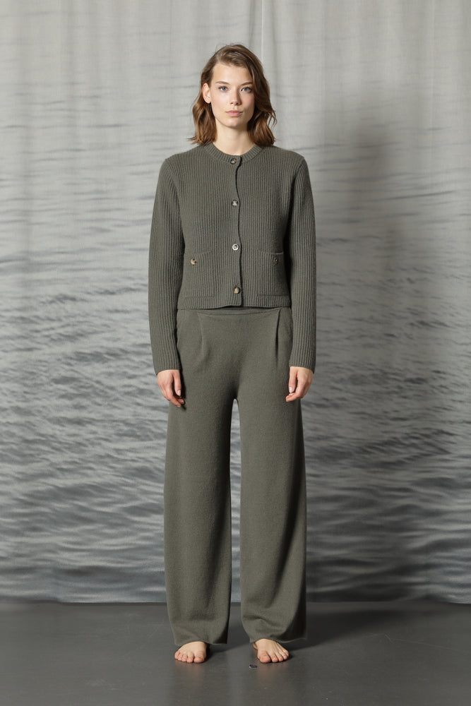 comfy ribbed crew jacket