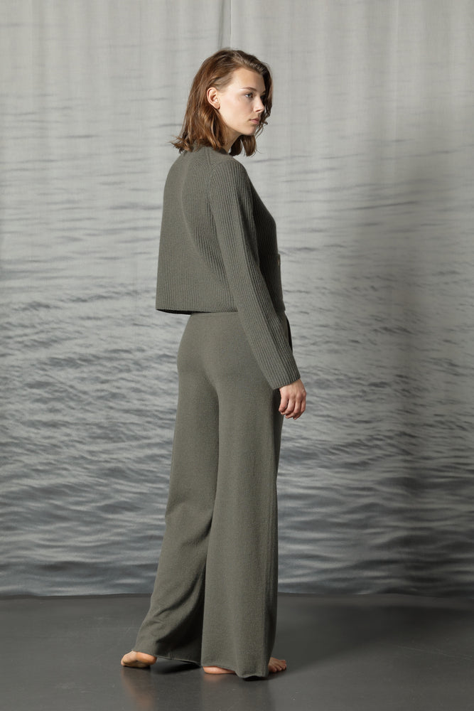 comfy ribbed crew jacket