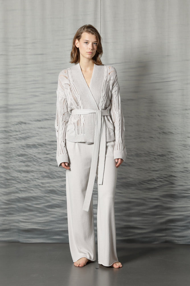 comfy cable ajour jacket