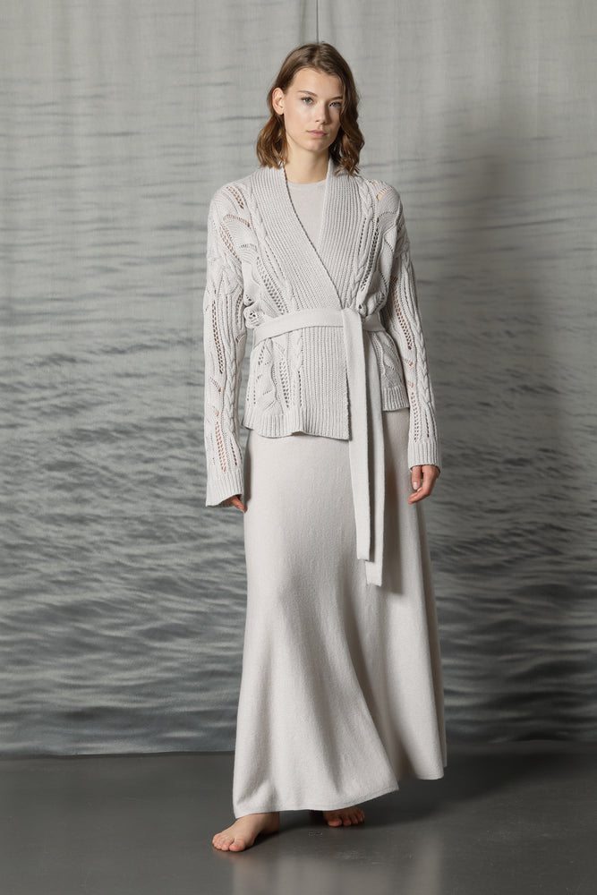 comfy cable ajour jacket