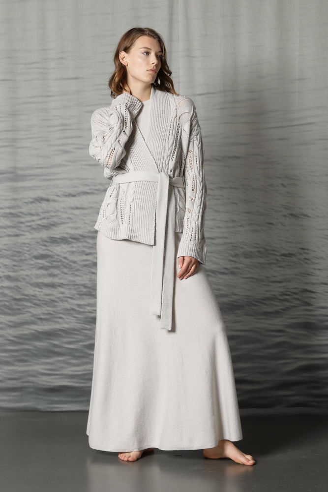 comfy cable ajour jacket