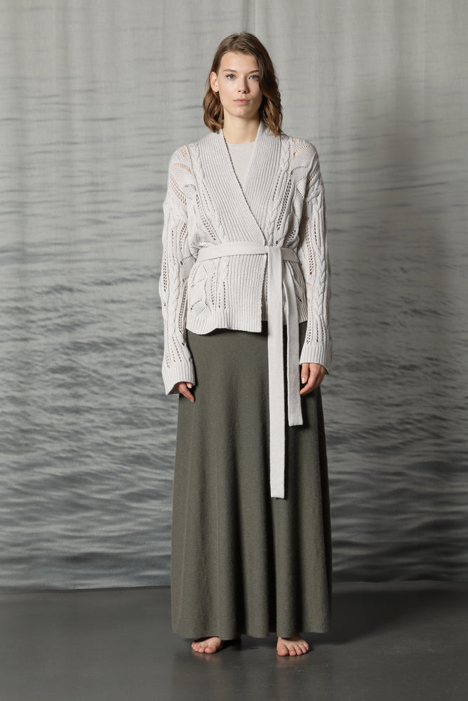 comfy cable ajour jacket