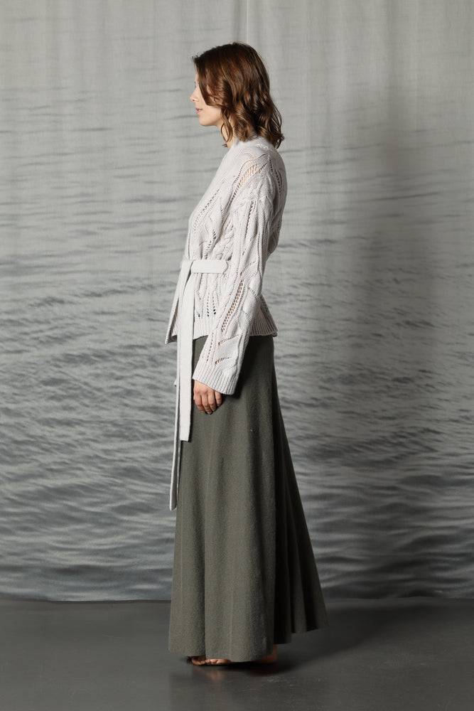 comfy cable ajour jacket